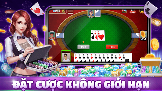 Các hành động đặt cược cơ bản trong ván bài Liêng 32win